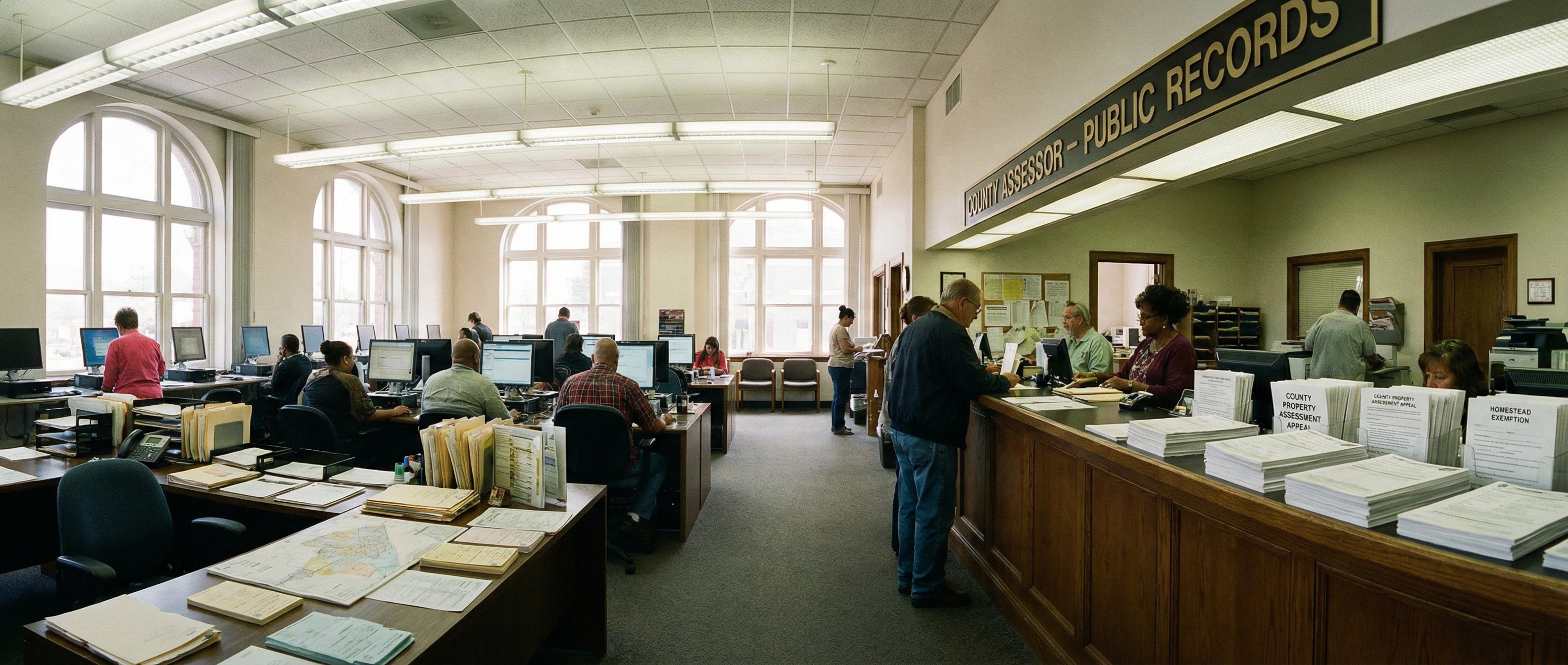 Missouri county assessor's office interior