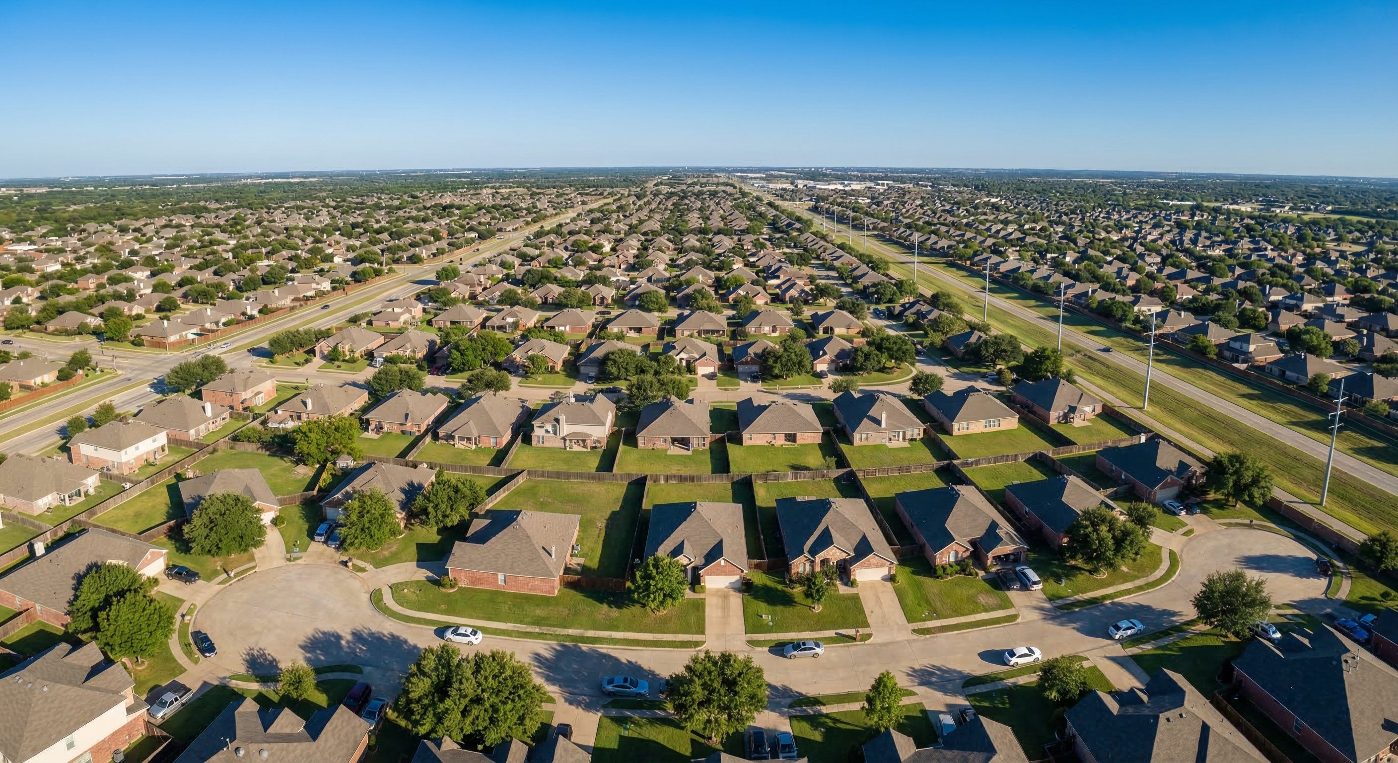 Texas property data heatmap showing absentee owner concentrations across Houston, Dallas, San Antonio, and Austin metros