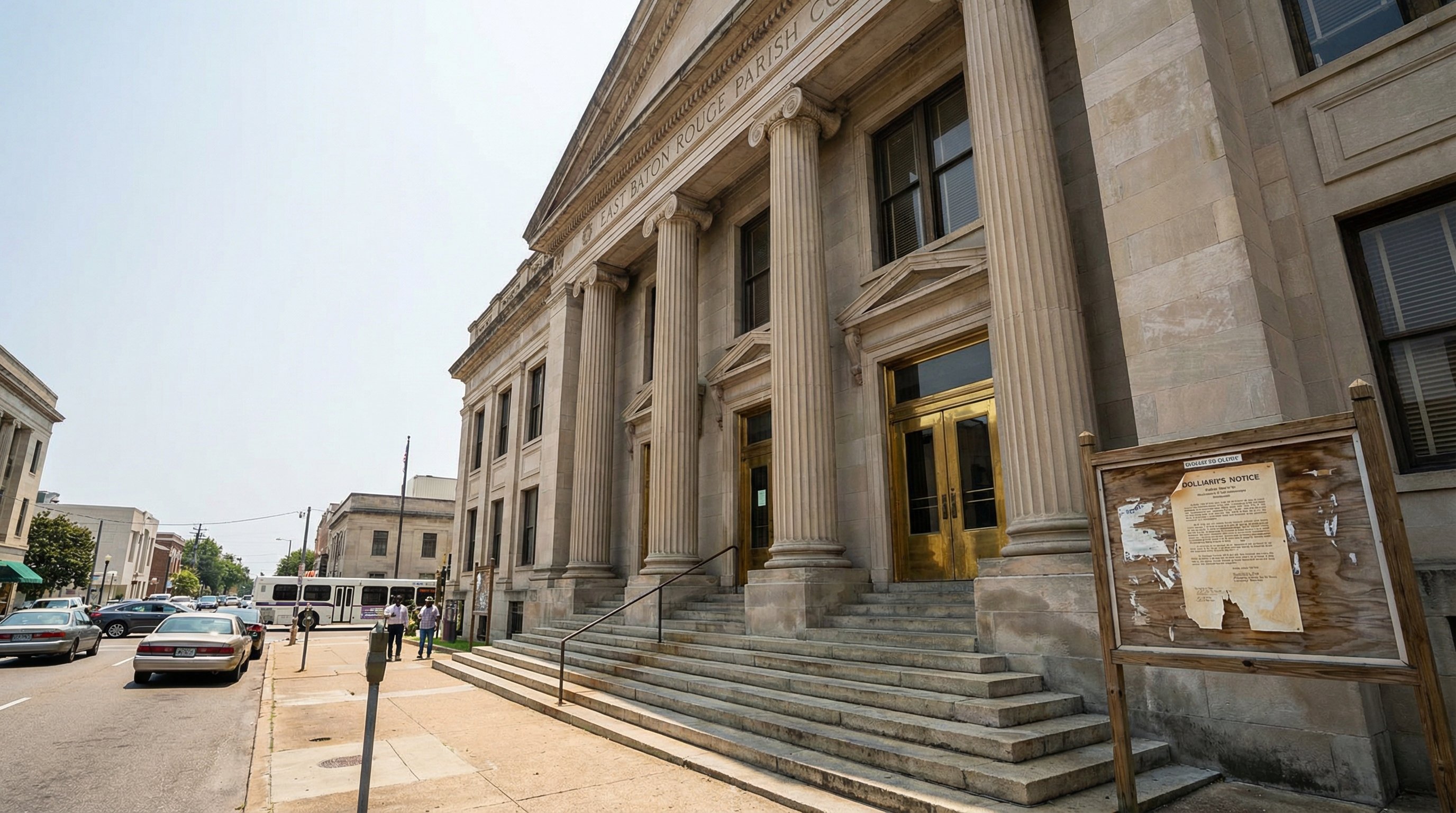 East Baton Rouge Parish Courthouse exterior in Baton Rouge Louisiana