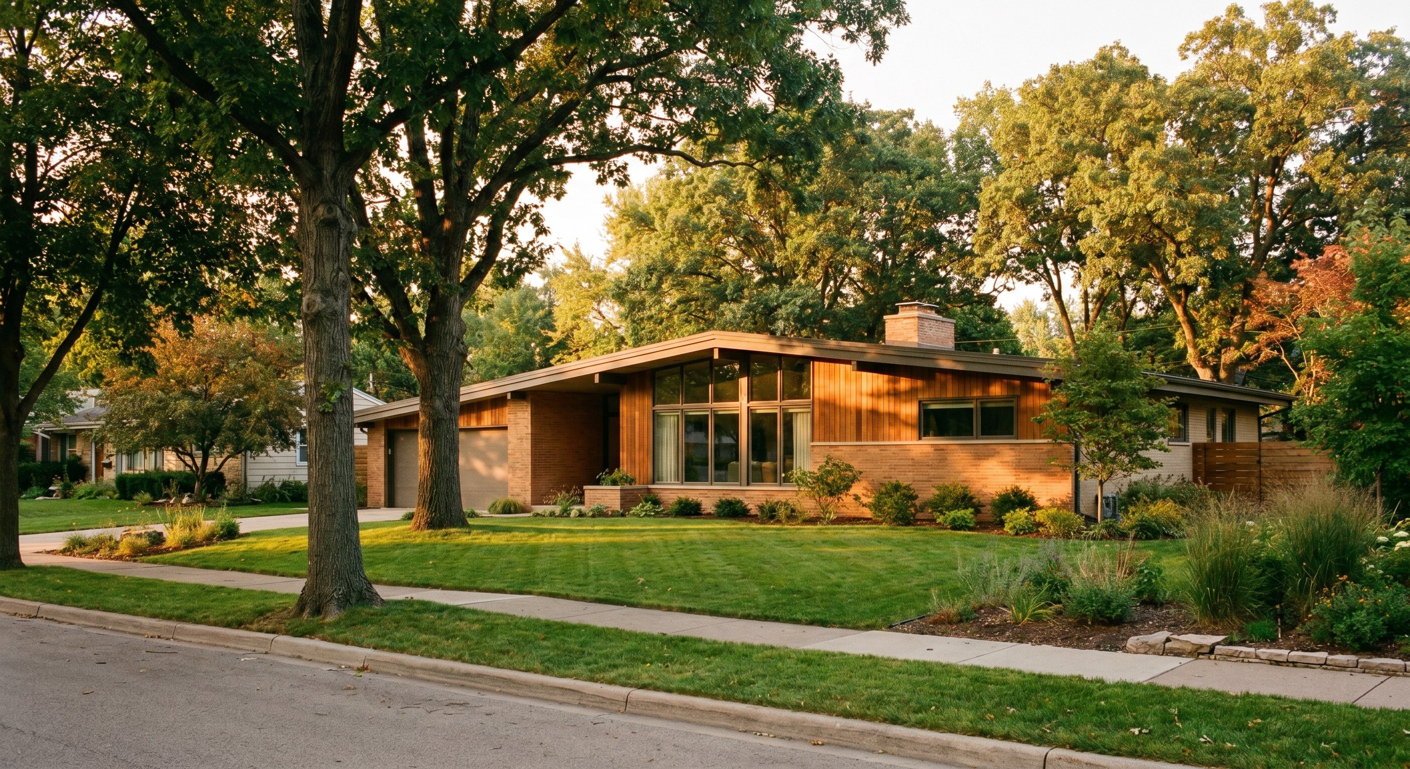 A well-maintained suburban home in an established neighborhood