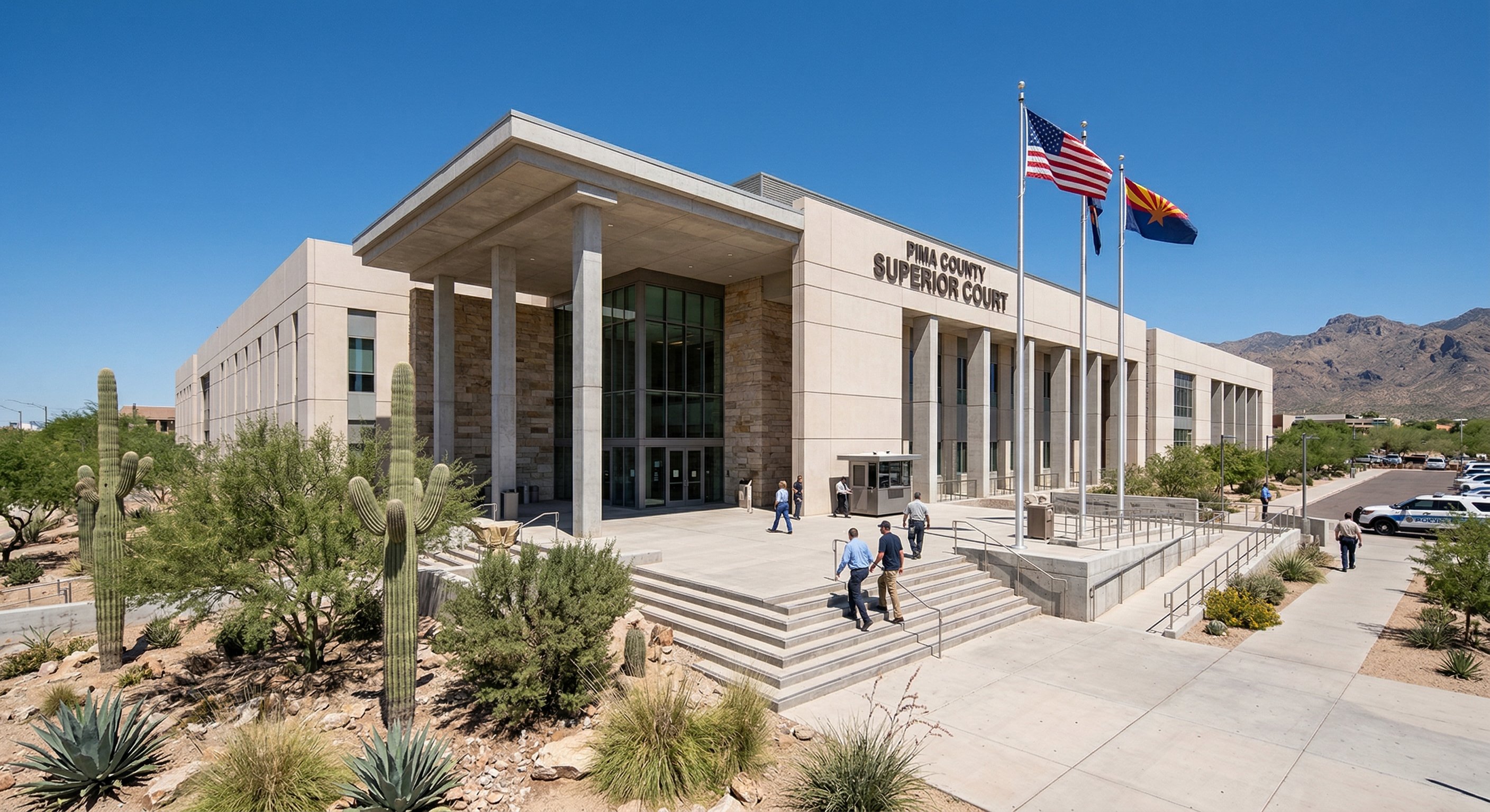 Arizona Superior Court exterior — Maricopa County courthouse where probate filings originate